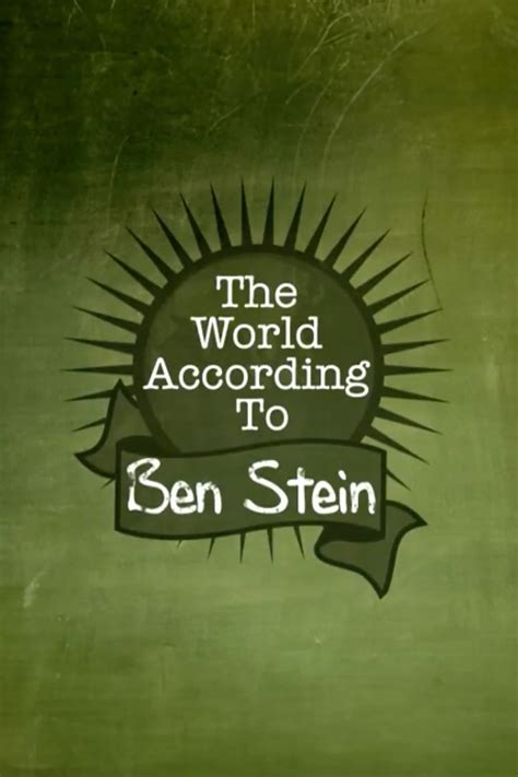 benny stein|the world according to ben stein.